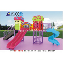 B0708 jardín de infantes muebles al aire libre hongo Estructura de juego para los niños los niños al aire libre juego de diapositivas parque de atracciones